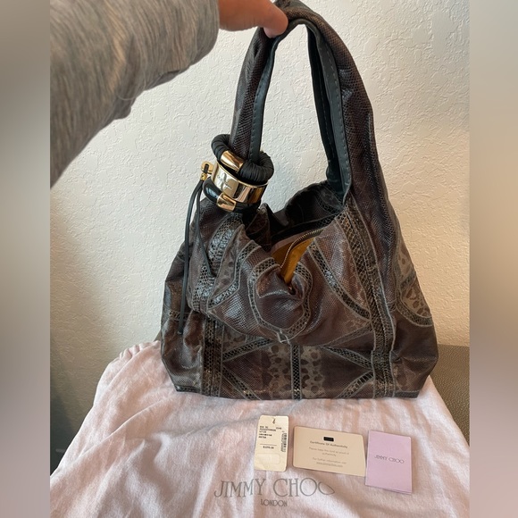 Jimmy Choo Snakeskin Shoulder bag - Picture 1 of 6
